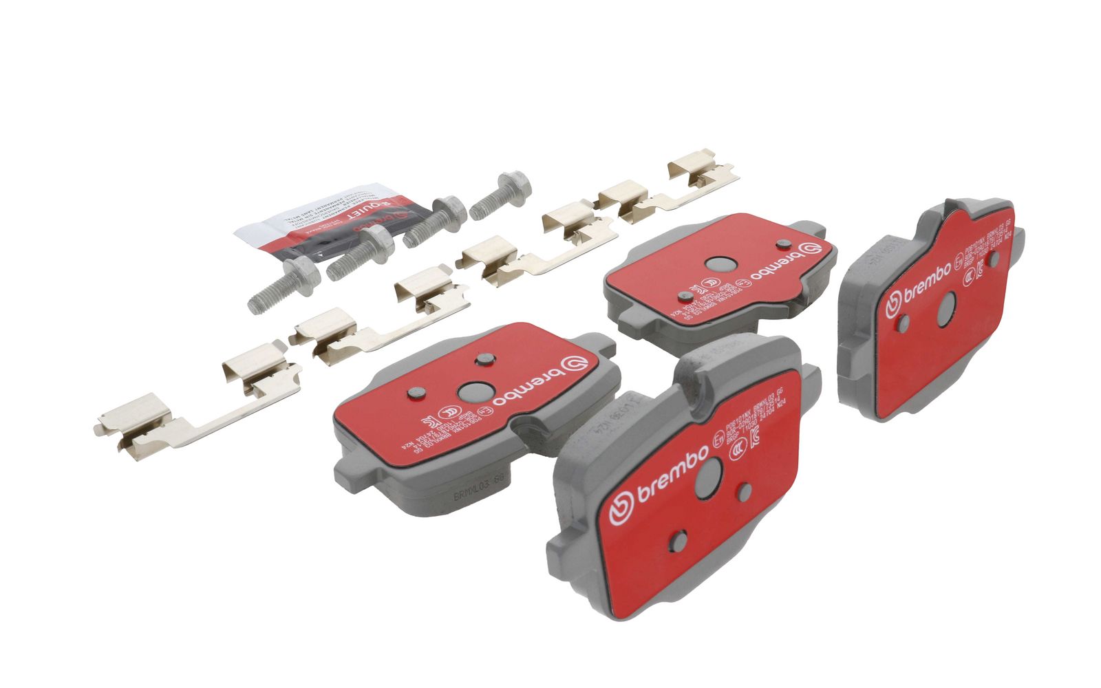 XTRA Ceramic Rear Disc Brake Pad Set - P06101NX_11
