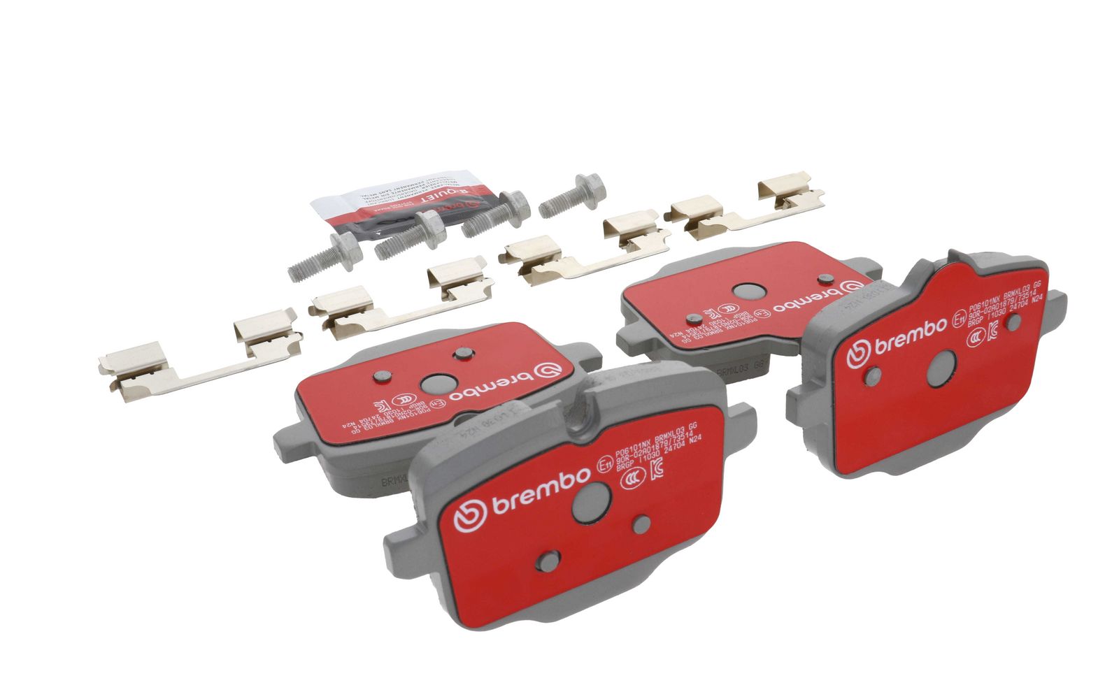 XTRA Ceramic Rear Disc Brake Pad Set - P06101NX_12