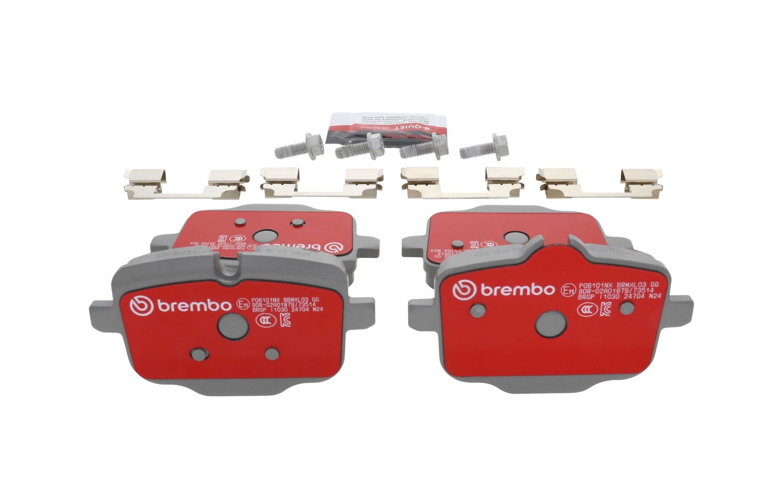 XTRA Ceramic Rear Disc Brake Pad Set - P06101NX_14