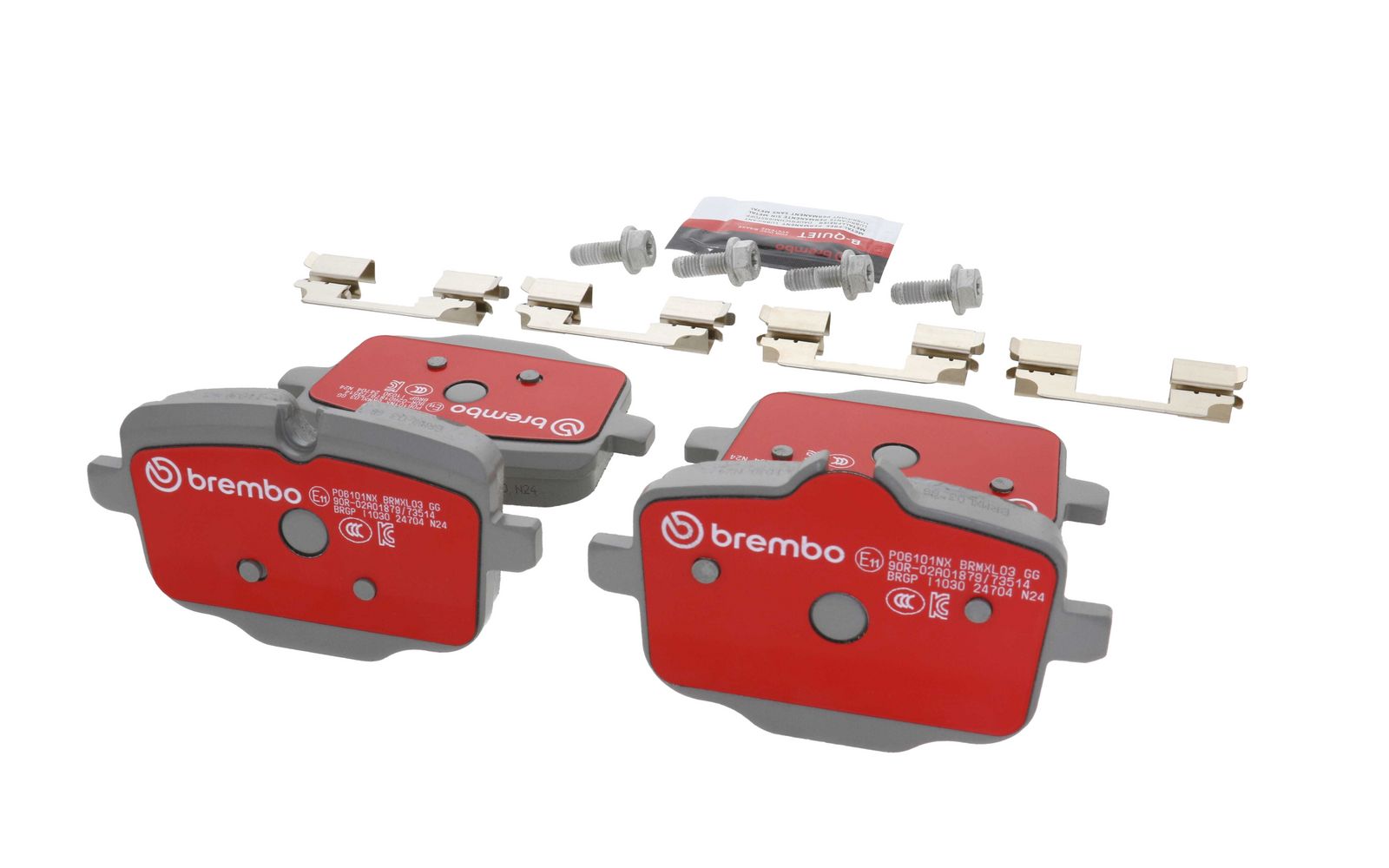 XTRA Ceramic Rear Disc Brake Pad Set - P06101NX_15