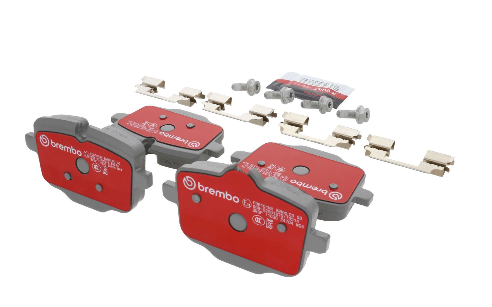 XTRA Ceramic Rear Disc Brake Pad Set - P06101NX_16
