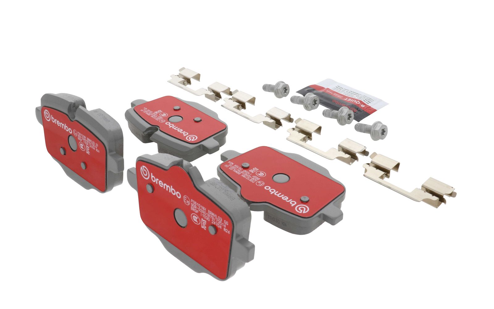 XTRA Ceramic Rear Disc Brake Pad Set - P06101NX_17