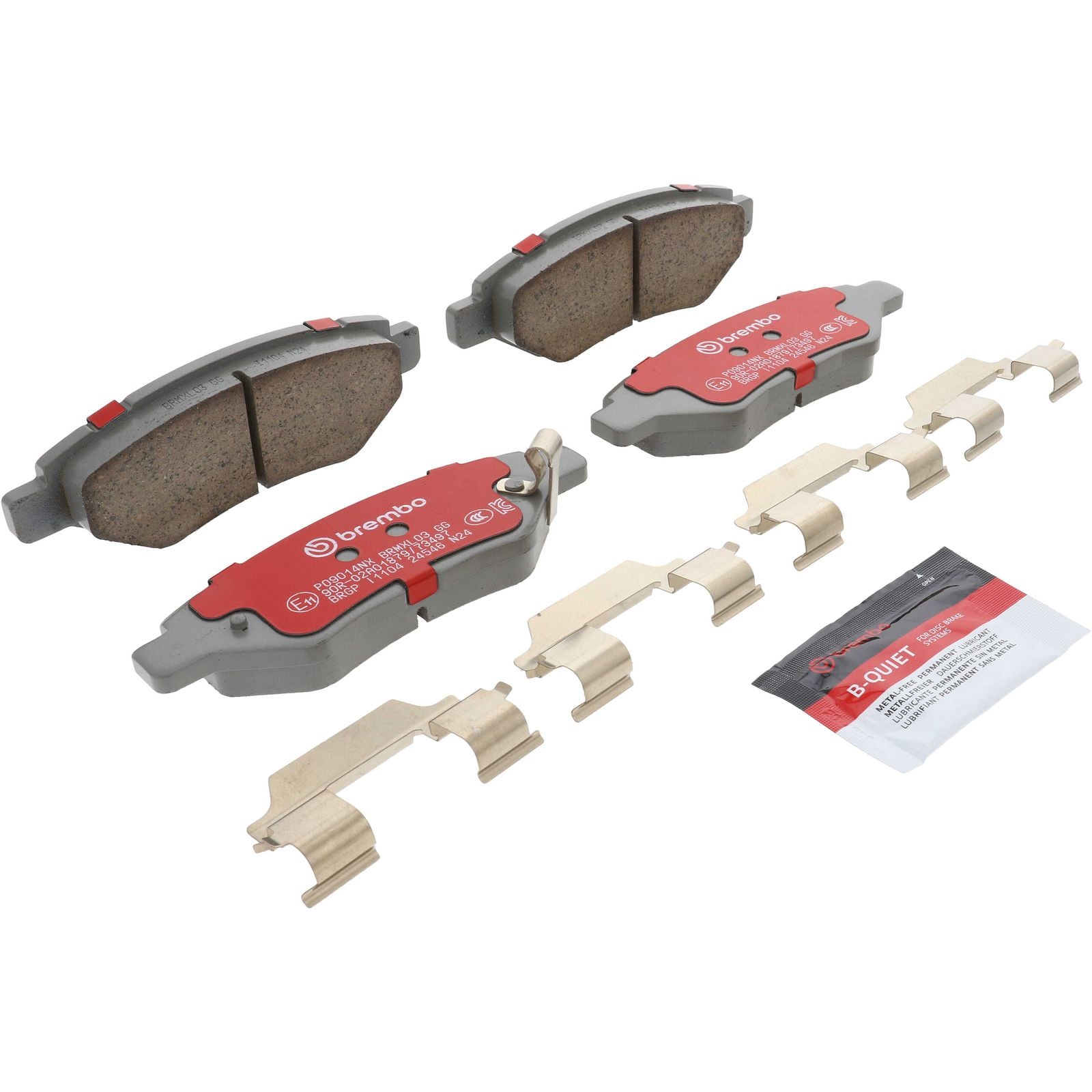 XTRA Ceramic Rear Disc Brake Pad Set - P09014NX_01
