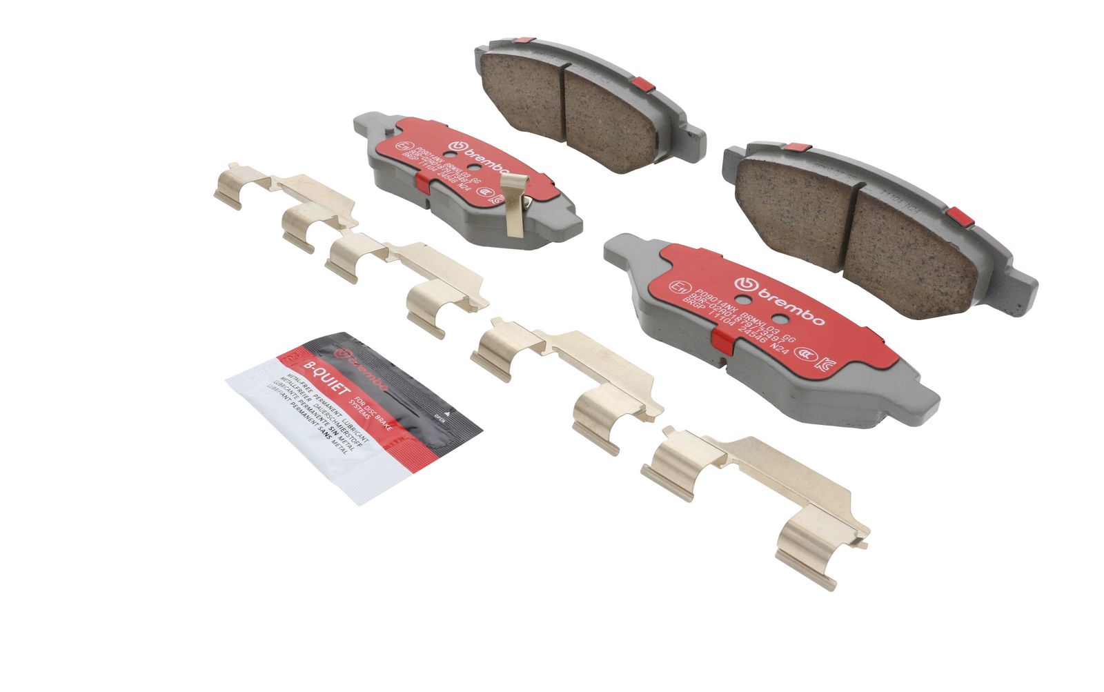 XTRA Ceramic Rear Disc Brake Pad Set - P09014NX_05