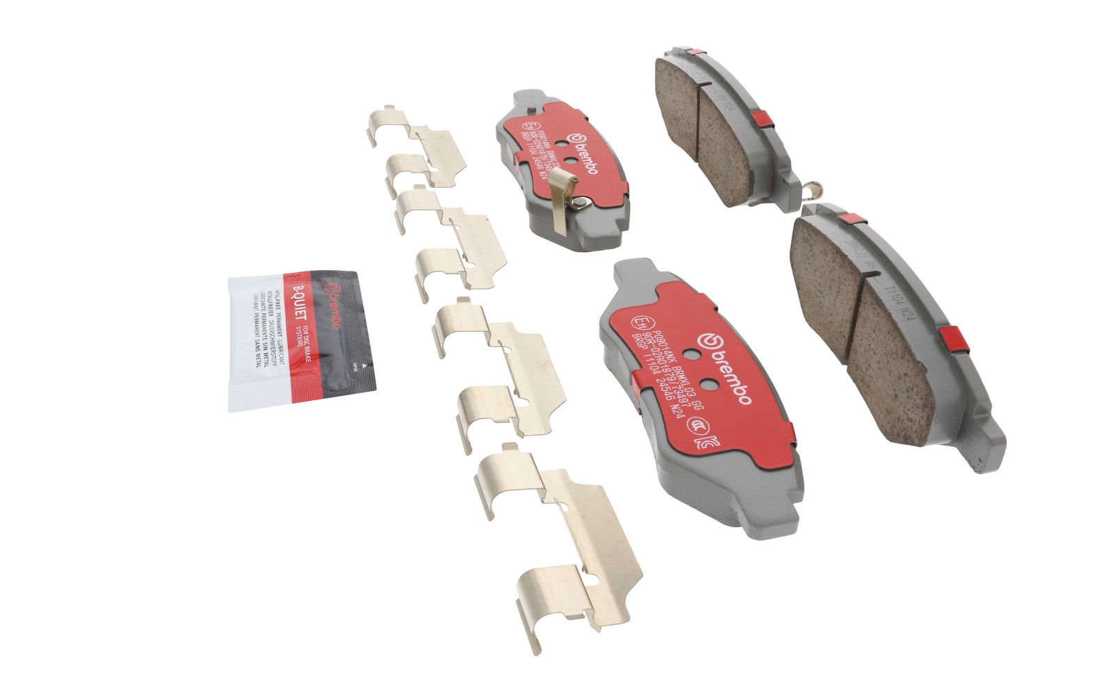 XTRA Ceramic Rear Disc Brake Pad Set - P09014NX_07