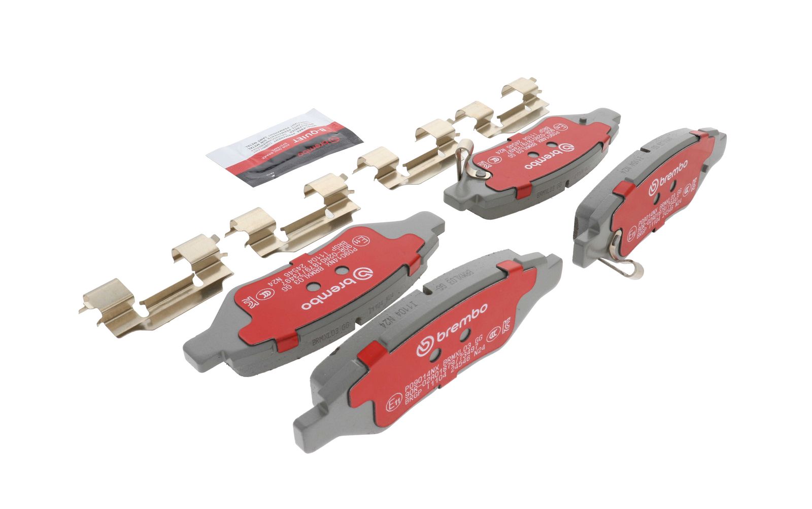 XTRA Ceramic Rear Disc Brake Pad Set - P09014NX_11
