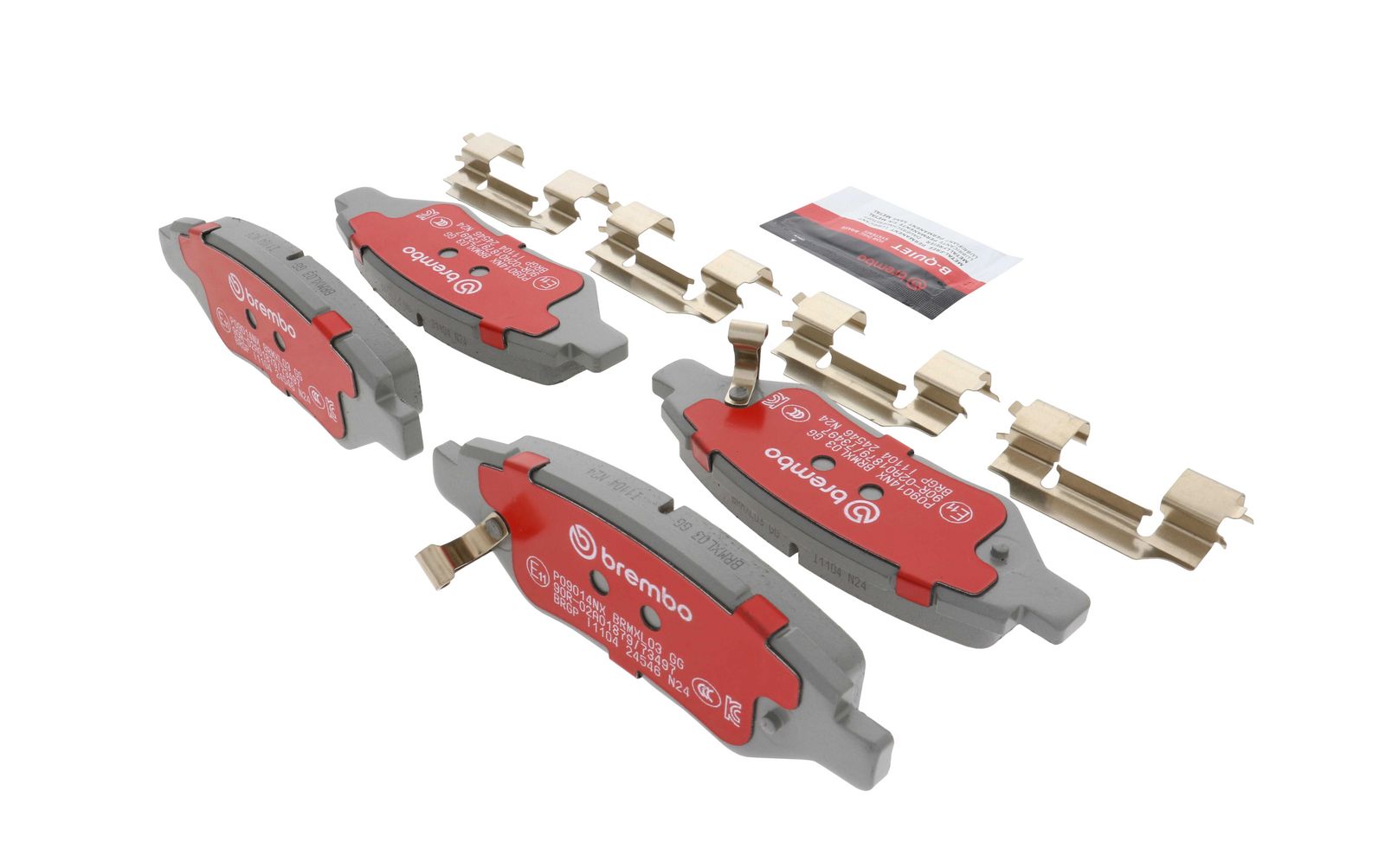 XTRA Ceramic Rear Disc Brake Pad Set - P09014NX_17