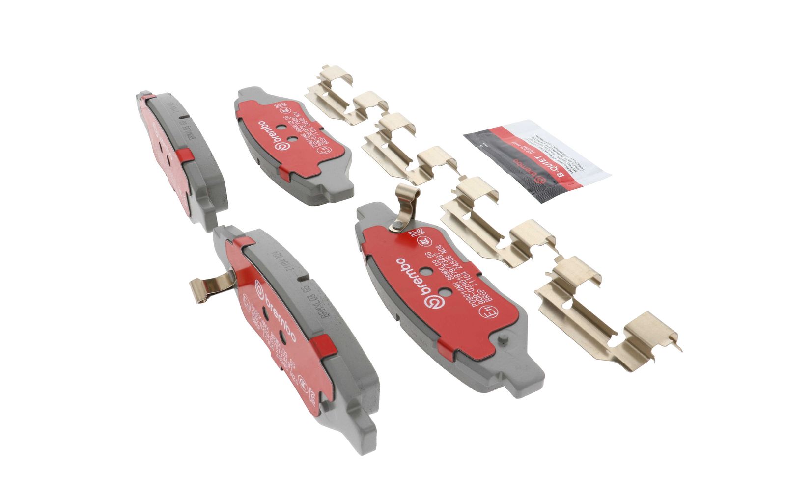 XTRA Ceramic Rear Disc Brake Pad Set - P09014NX_18