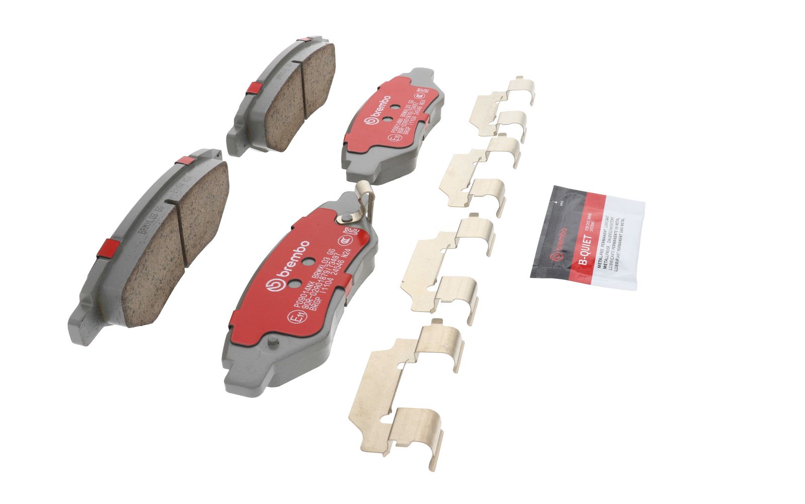 XTRA Ceramic Rear Disc Brake Pad Set - P09014NX_21