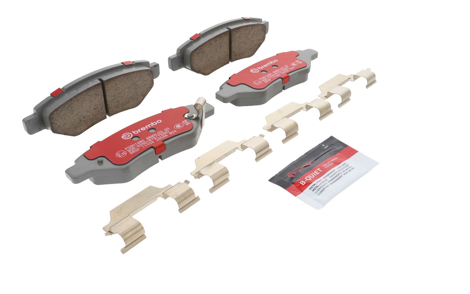 XTRA Ceramic Rear Disc Brake Pad Set - P09014NX_23