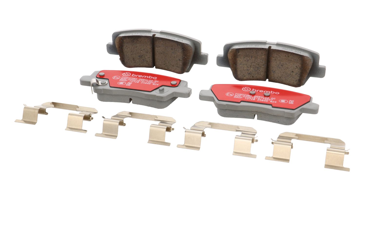 XTRA Ceramic Rear Disc Brake Pad Set - P09023NX_03