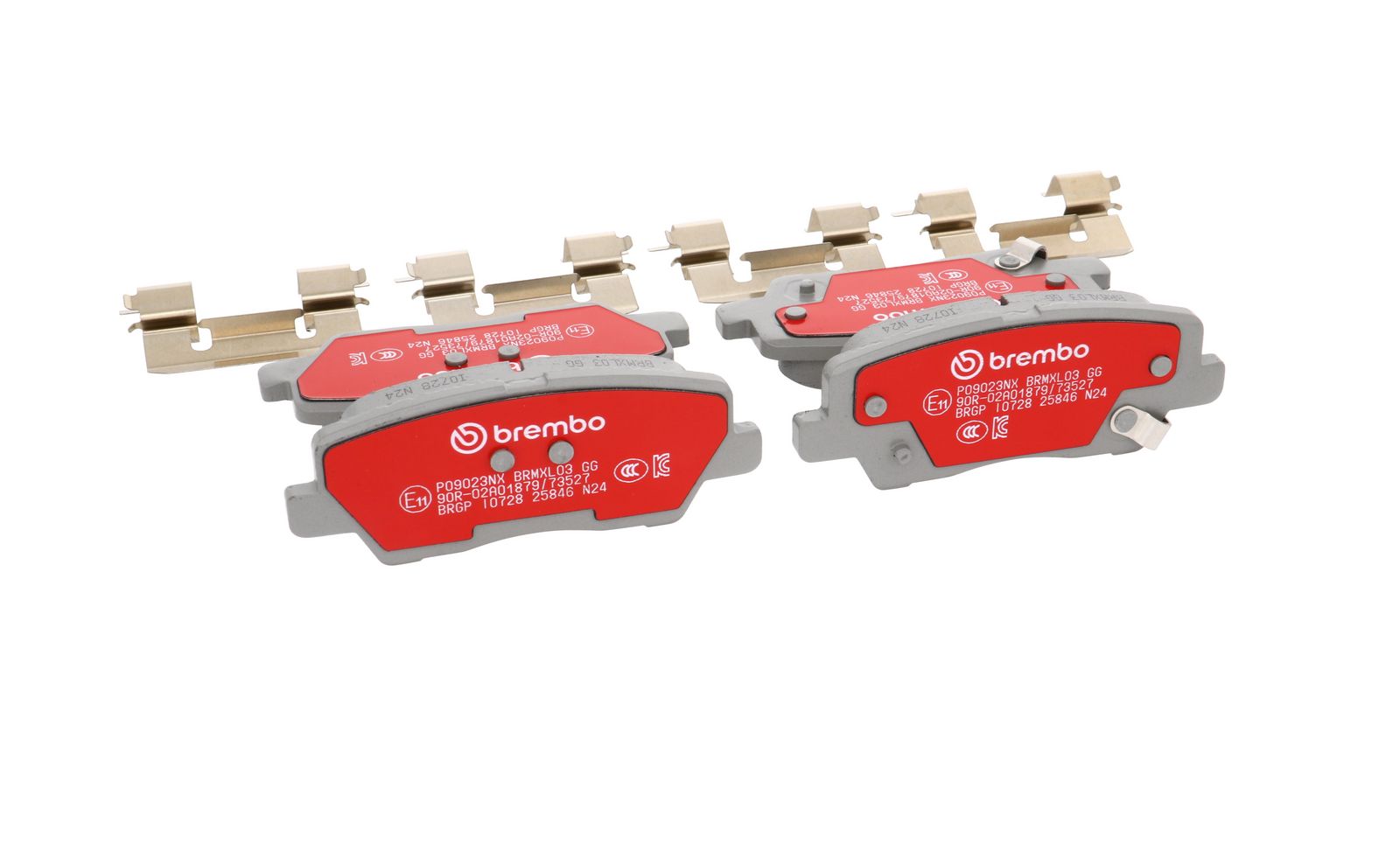 XTRA Ceramic Rear Disc Brake Pad Set - P09023NX_13