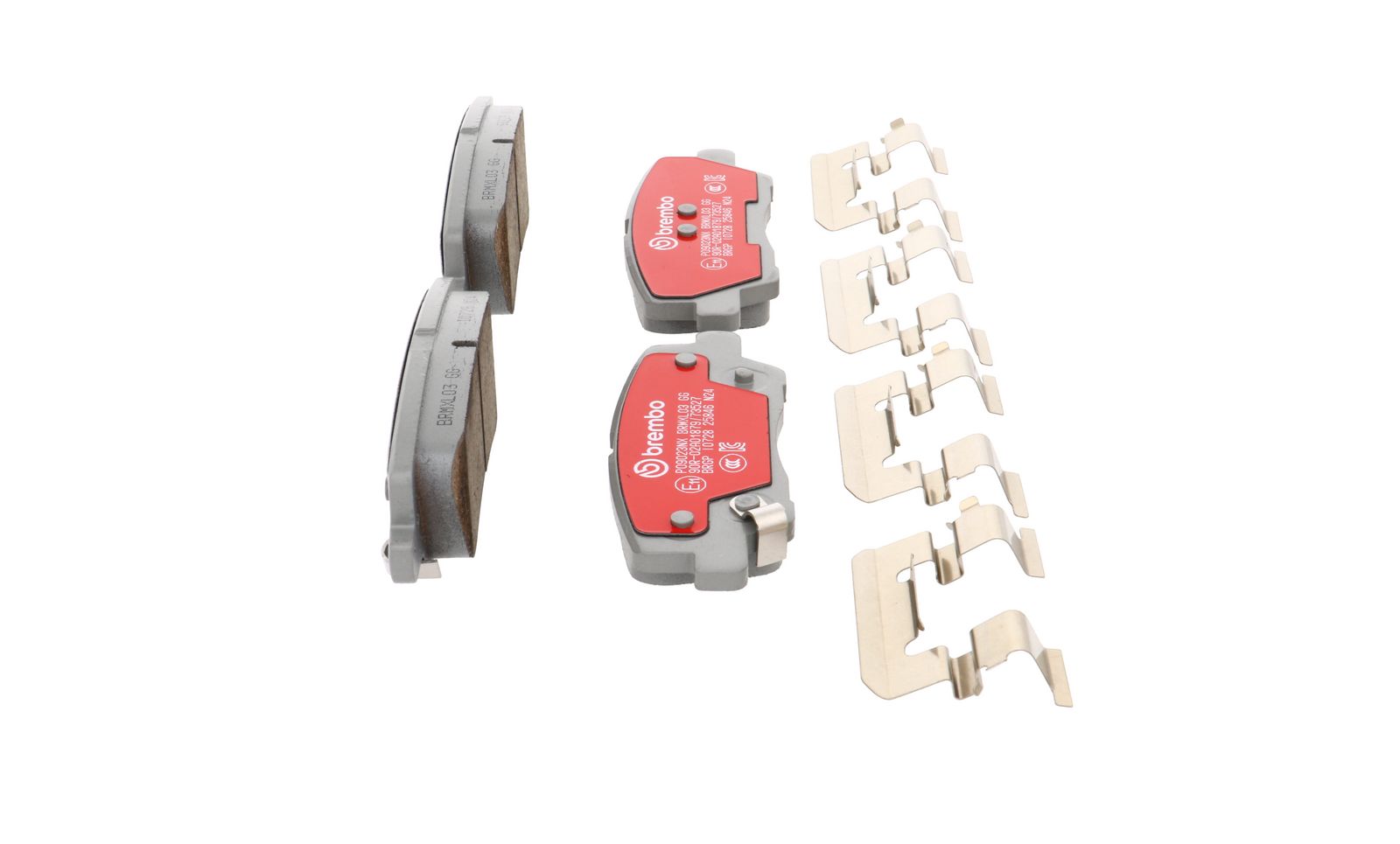 XTRA Ceramic Rear Disc Brake Pad Set - P09023NX_20