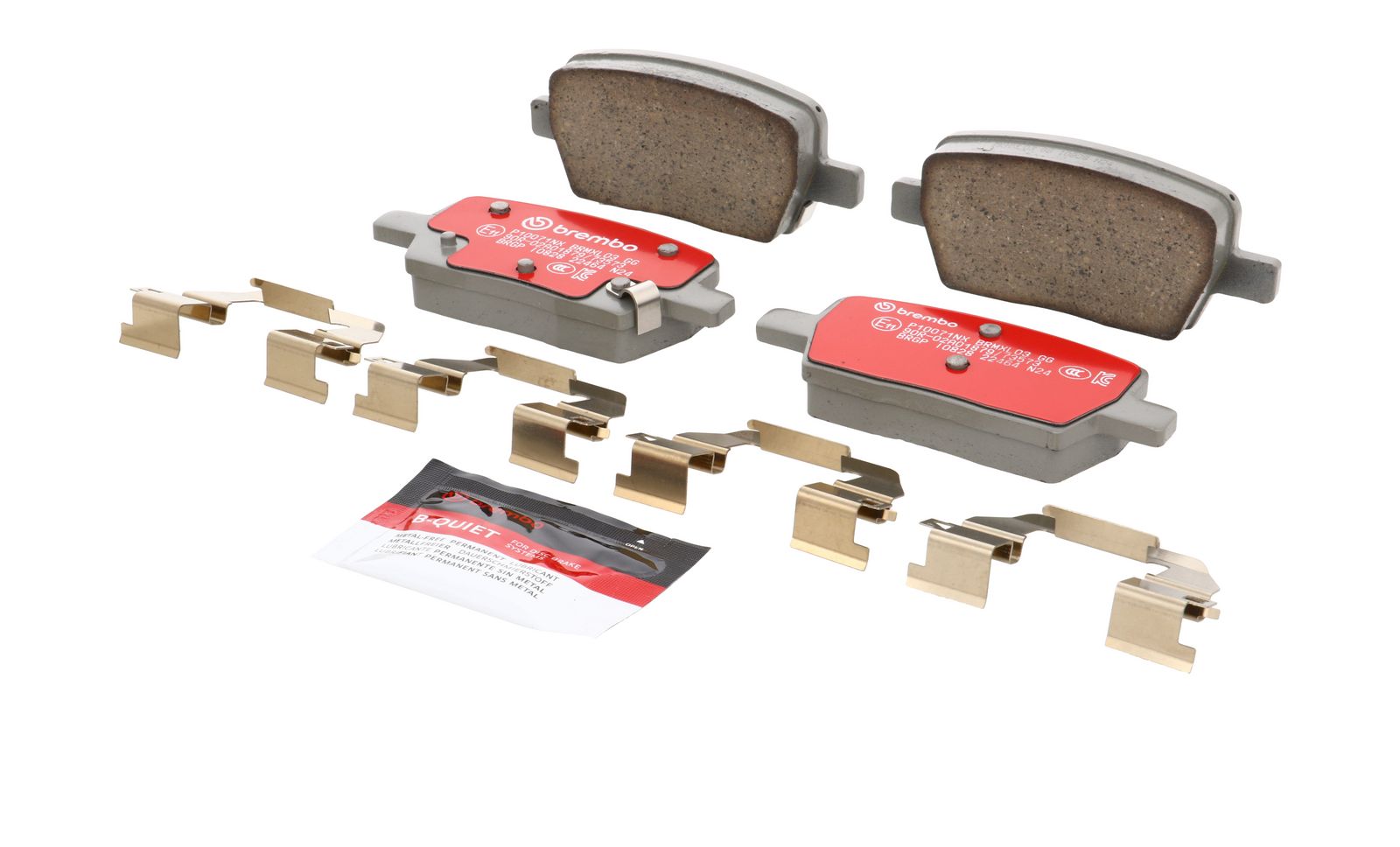 XTRA Ceramic Rear Disc Brake Pad Set - P10071NX_04