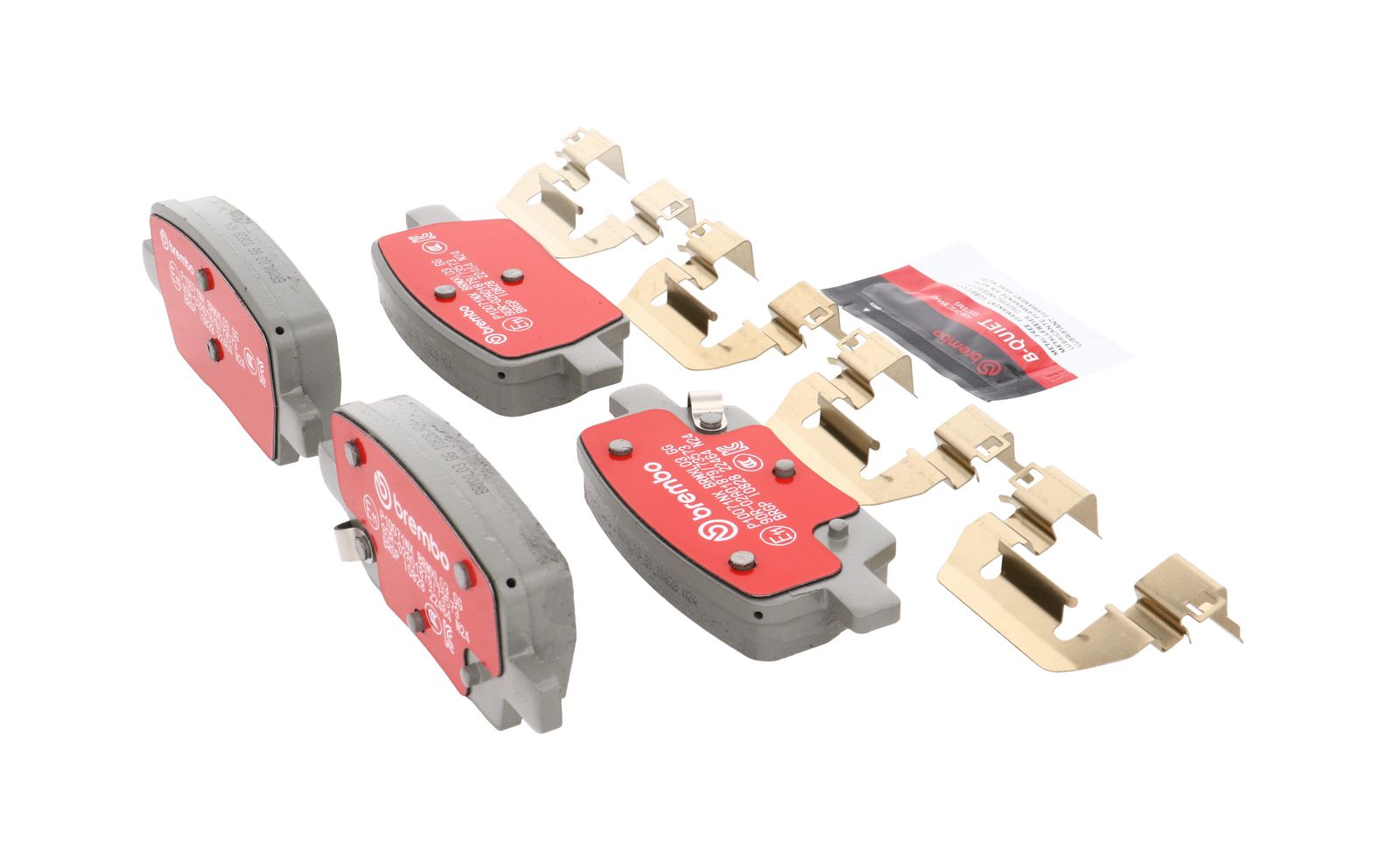 XTRA Ceramic Rear Disc Brake Pad Set - P10071NX_18