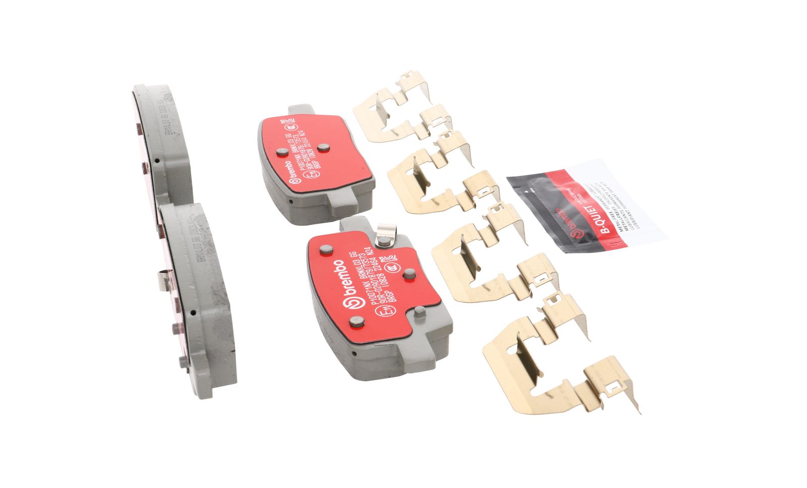 XTRA Ceramic Rear Disc Brake Pad Set - P10071NX_19