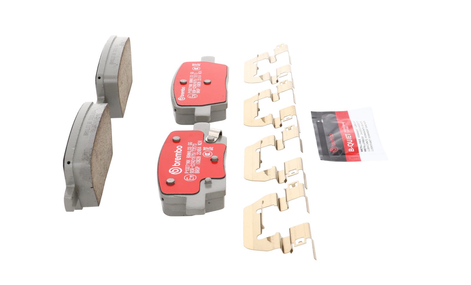 XTRA Ceramic Rear Disc Brake Pad Set - P10071NX_20