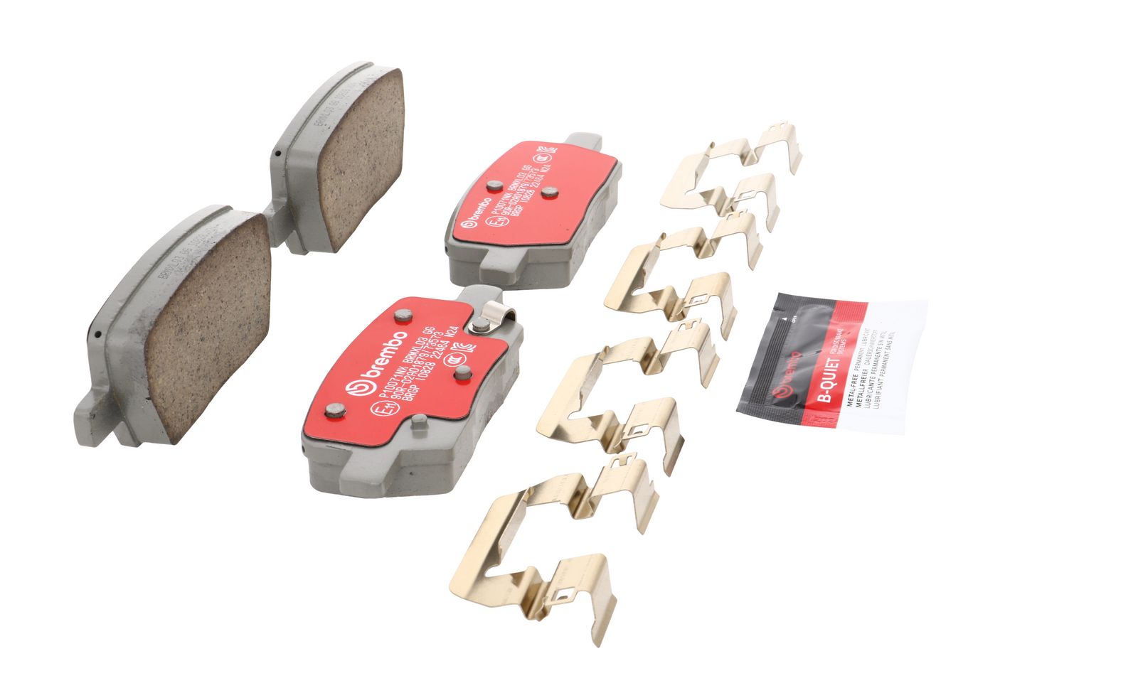 XTRA Ceramic Rear Disc Brake Pad Set - P10071NX_21