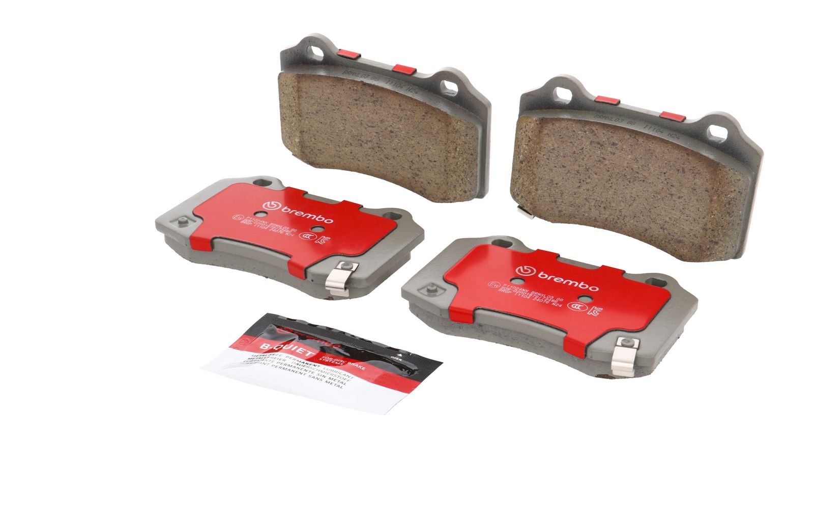 XTRA Ceramic Rear Disc Brake Pad Set - P11024NX_04