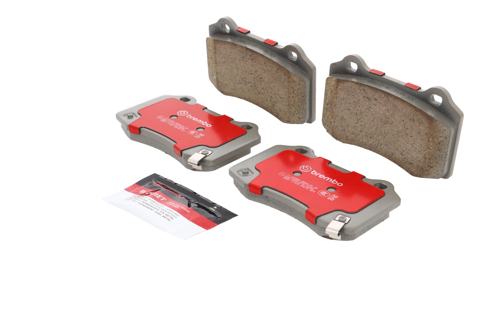 XTRA Ceramic Rear Disc Brake Pad Set - P11024NX_05