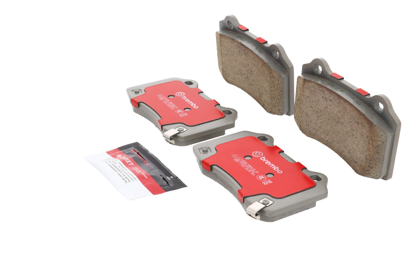 XTRA Ceramic Rear Disc Brake Pad Set - P11024NX_06