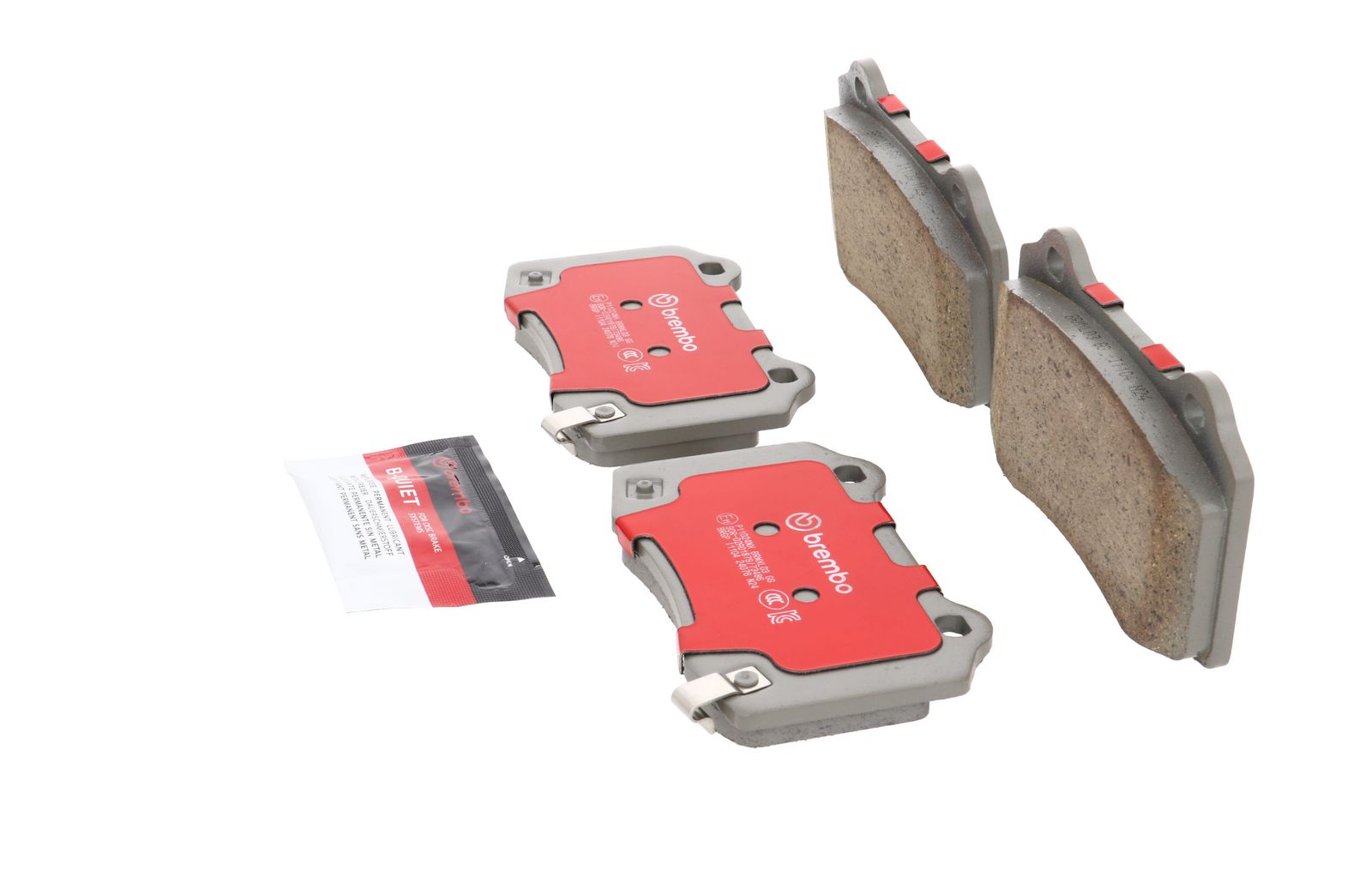 XTRA Ceramic Rear Disc Brake Pad Set - P11024NX_07