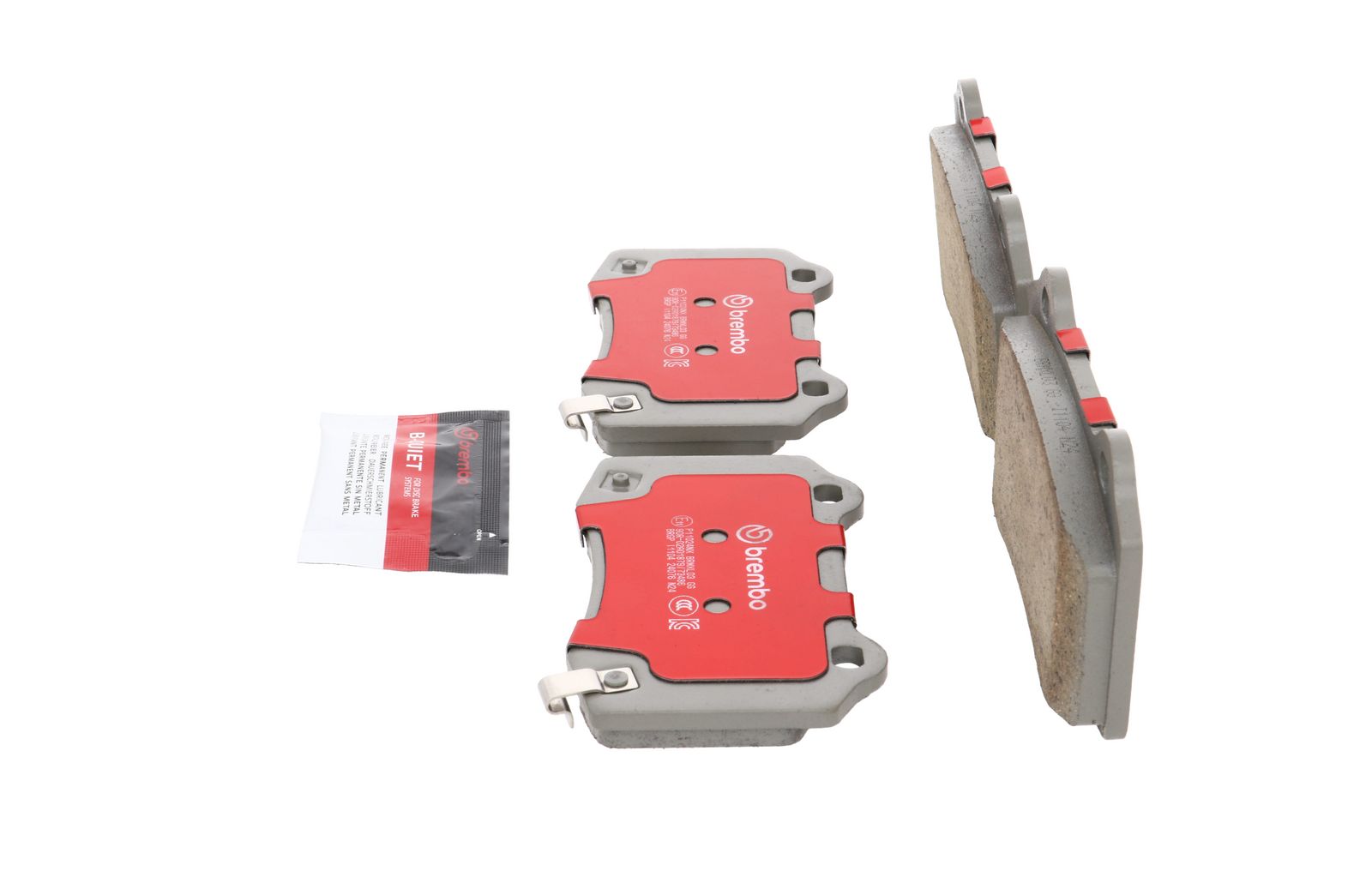 XTRA Ceramic Rear Disc Brake Pad Set - P11024NX_08