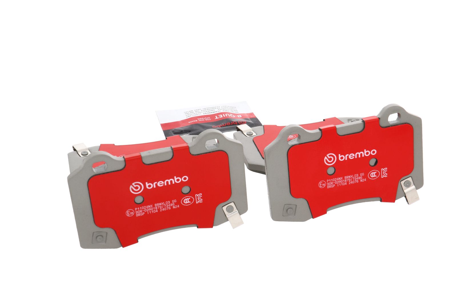 XTRA Ceramic Rear Disc Brake Pad Set - P11024NX_13