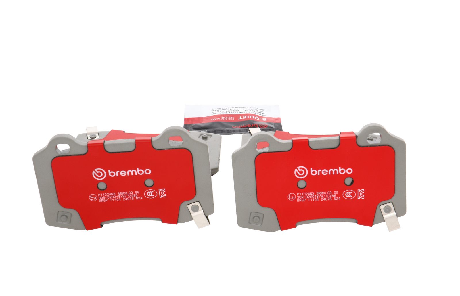 XTRA Ceramic Rear Disc Brake Pad Set - P11024NX_14