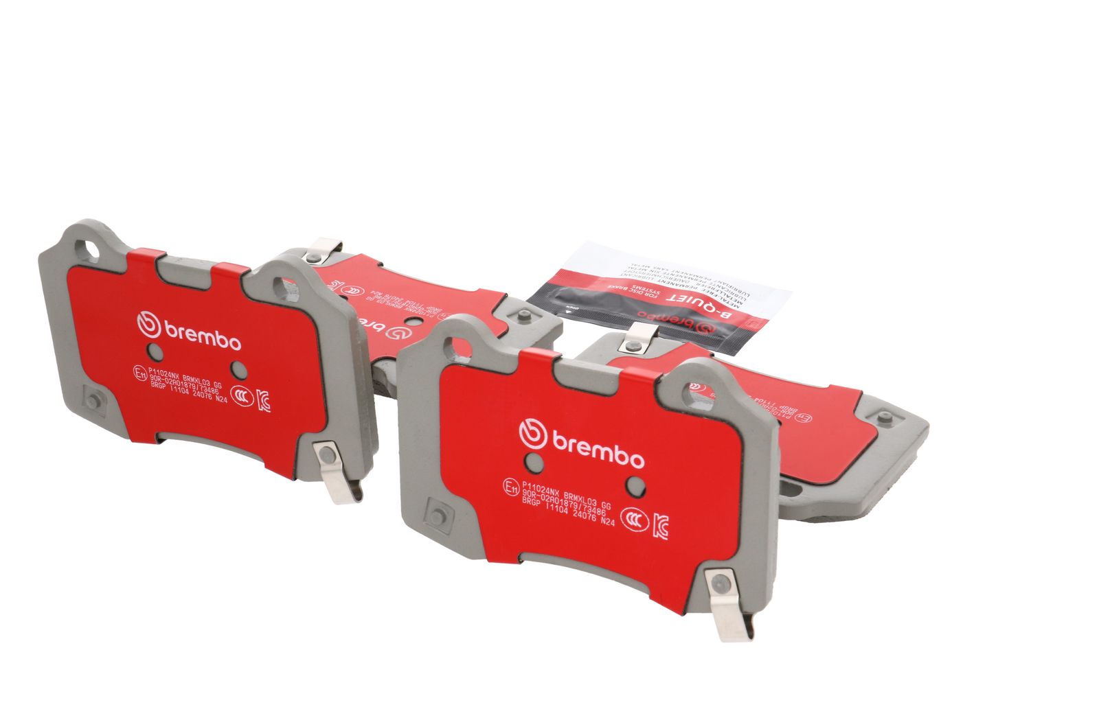 XTRA Ceramic Rear Disc Brake Pad Set - P11024NX_16