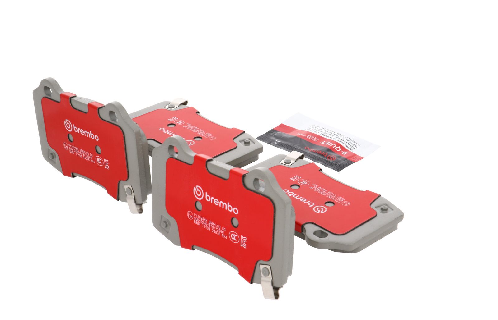 XTRA Ceramic Rear Disc Brake Pad Set - P11024NX_17