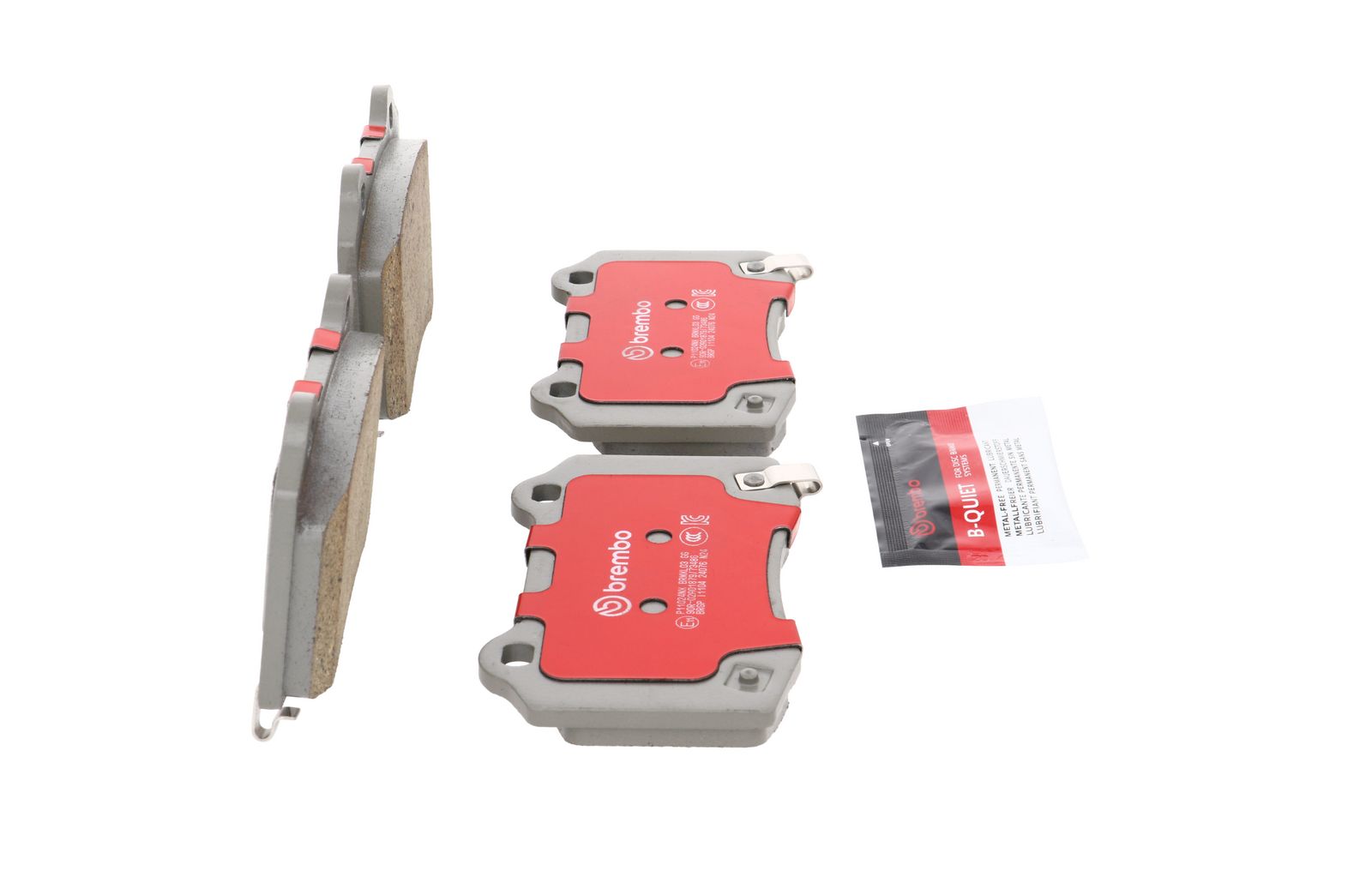 XTRA Ceramic Rear Disc Brake Pad Set - P11024NX_20