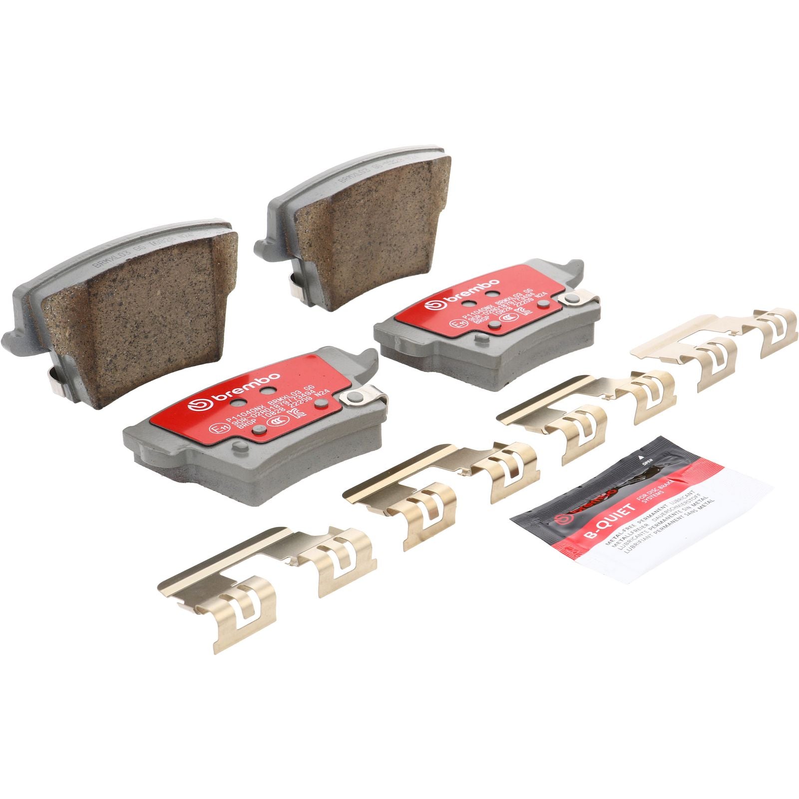XTRA Ceramic Rear Disc Brake Pad Set - P11040NX_01