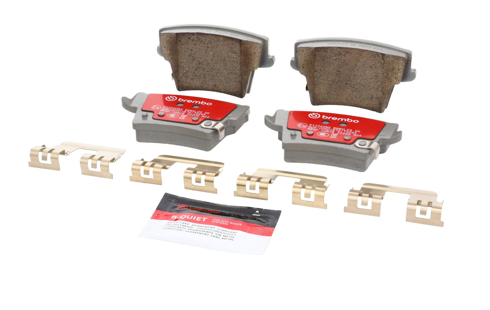 XTRA Ceramic Rear Disc Brake Pad Set - P11040NX_03