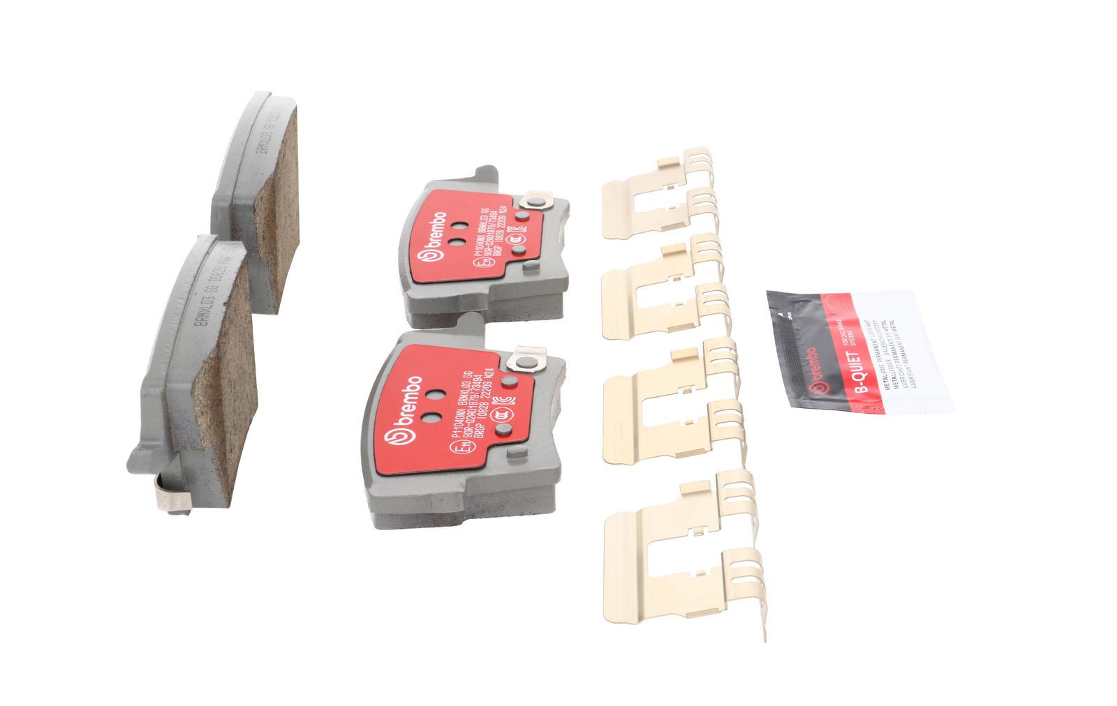 XTRA Ceramic Rear Disc Brake Pad Set - P11040NX_20