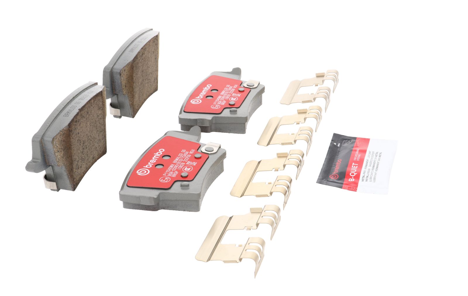 XTRA Ceramic Rear Disc Brake Pad Set - P11040NX_21