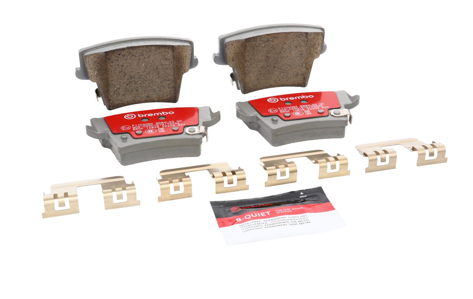XTRA Ceramic Rear Disc Brake Pad Set - P11040NX_25