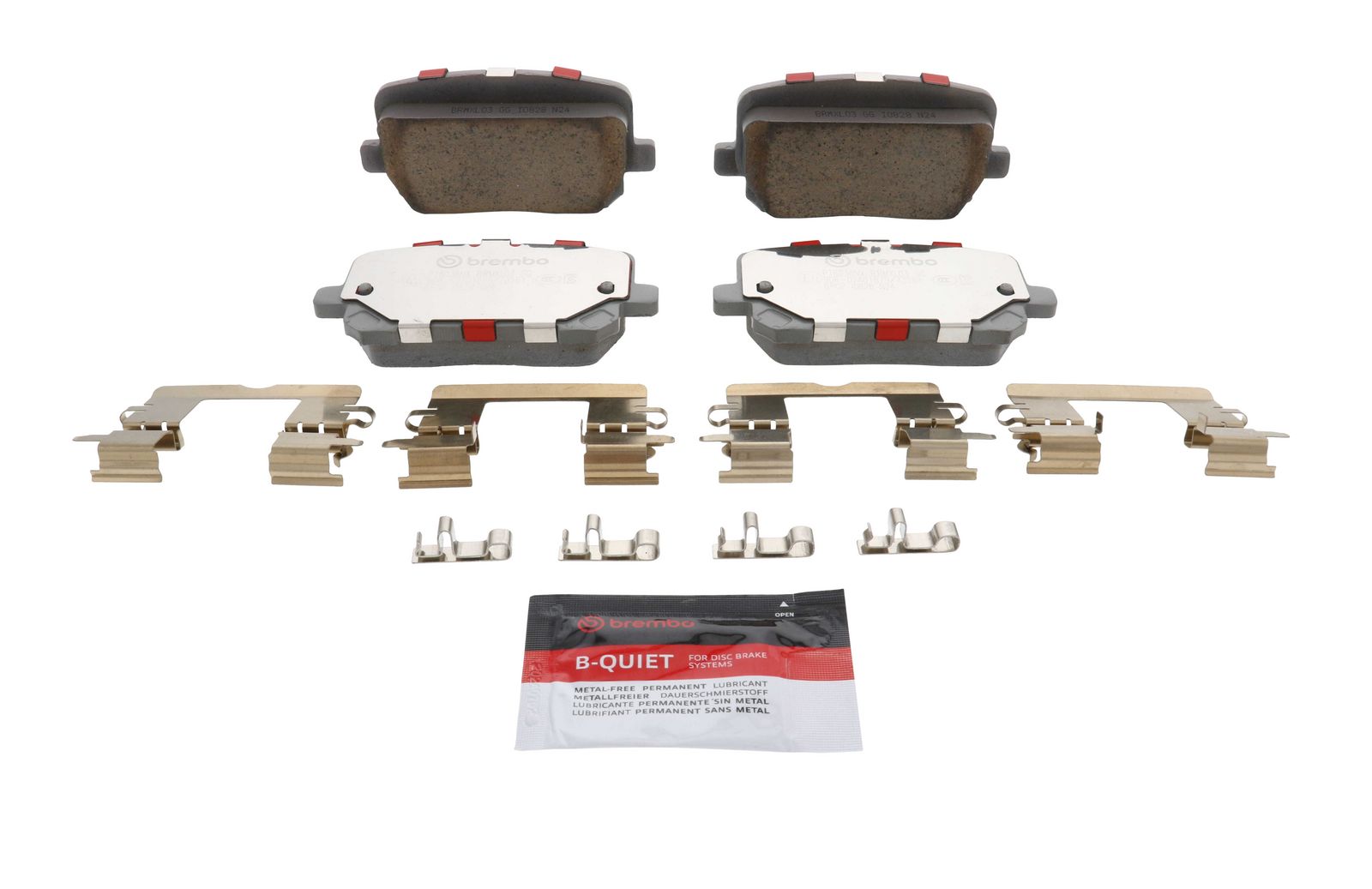 XTRA Ceramic Rear Disc Brake Pad Set - P18038NX_02