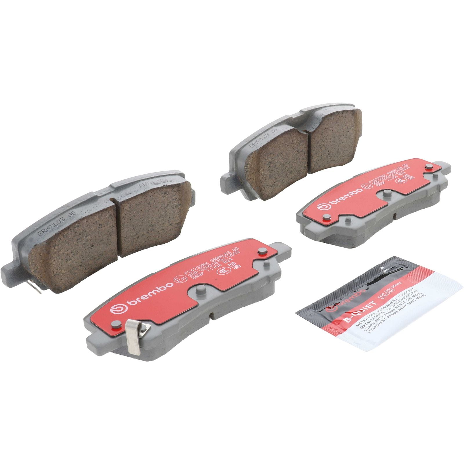 XTRA Ceramic Rear Disc Brake Pad Set - P24232NX_01