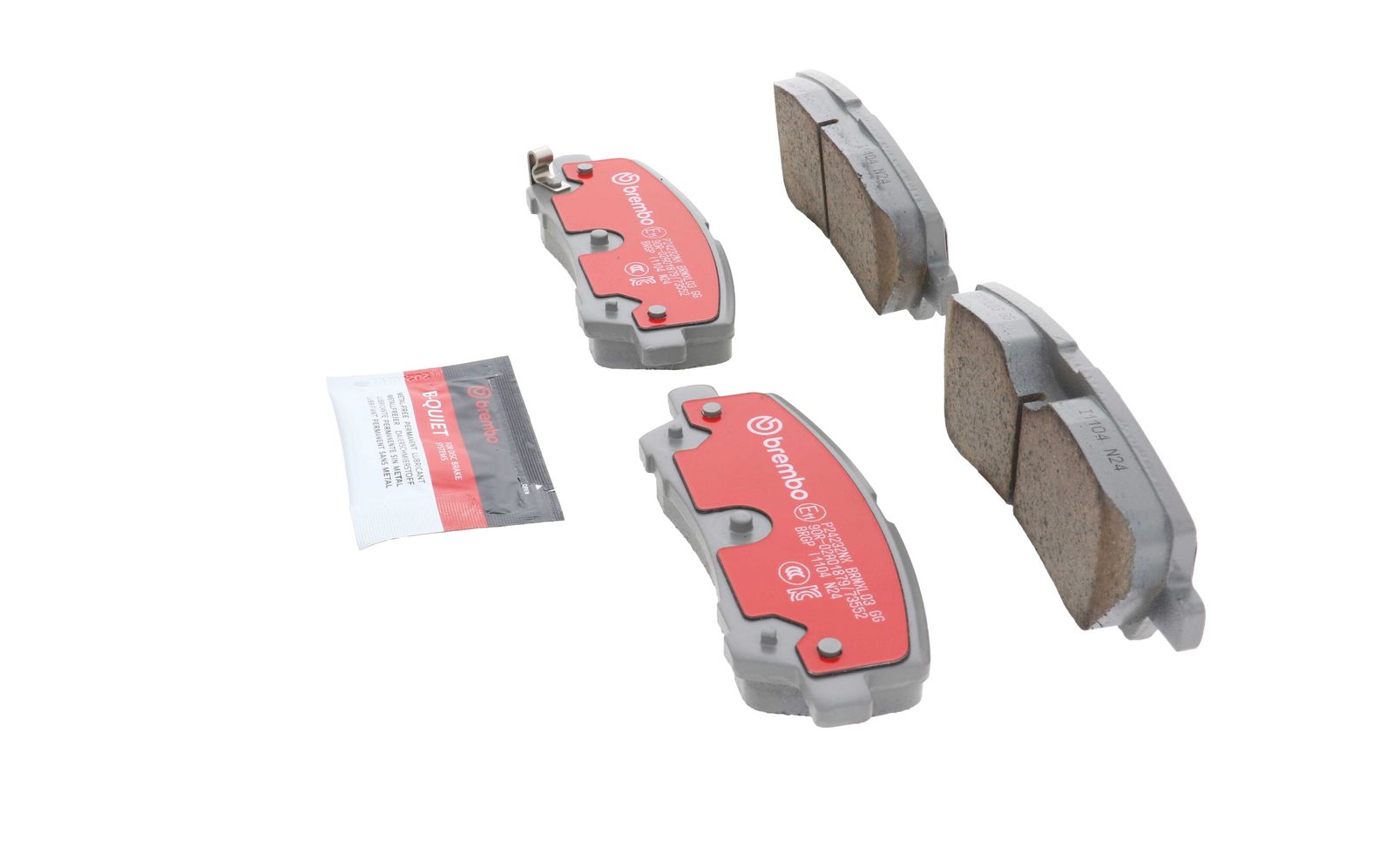 XTRA Ceramic Rear Disc Brake Pad Set - P24232NX_07