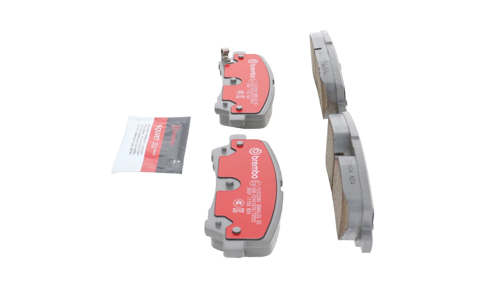 XTRA Ceramic Rear Disc Brake Pad Set - P24232NX_08