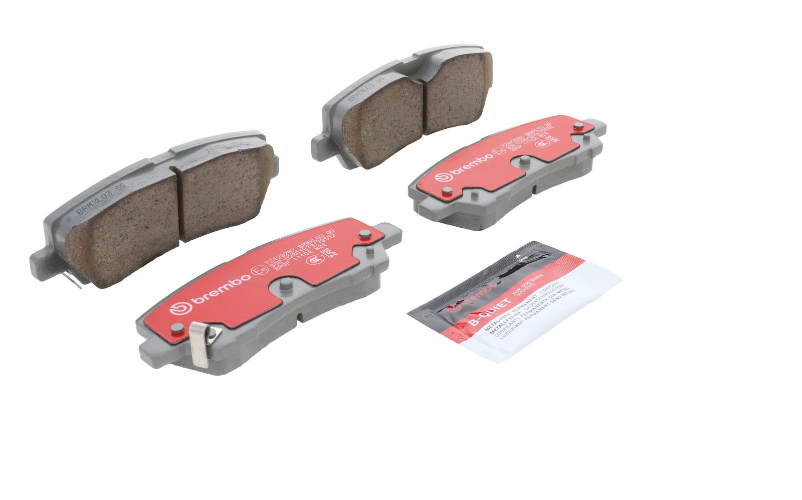 XTRA Ceramic Rear Disc Brake Pad Set - P24232NX_23