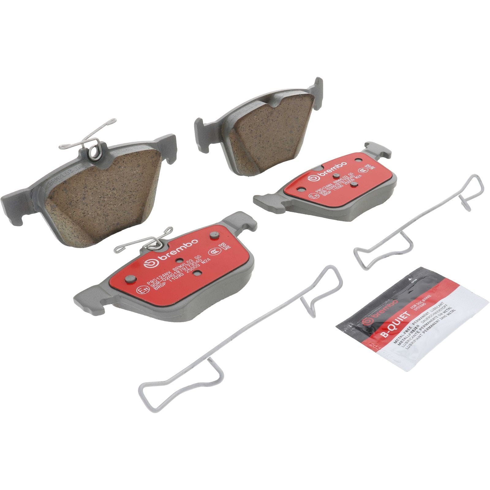 XTRA Ceramic Rear Disc Brake Pad Set - P85124NX_01
