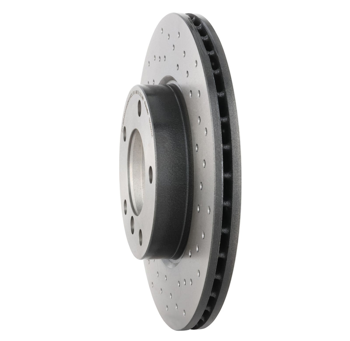 XTRA Drilled Front Disc Brake Rotor - 09.5390.3X_12