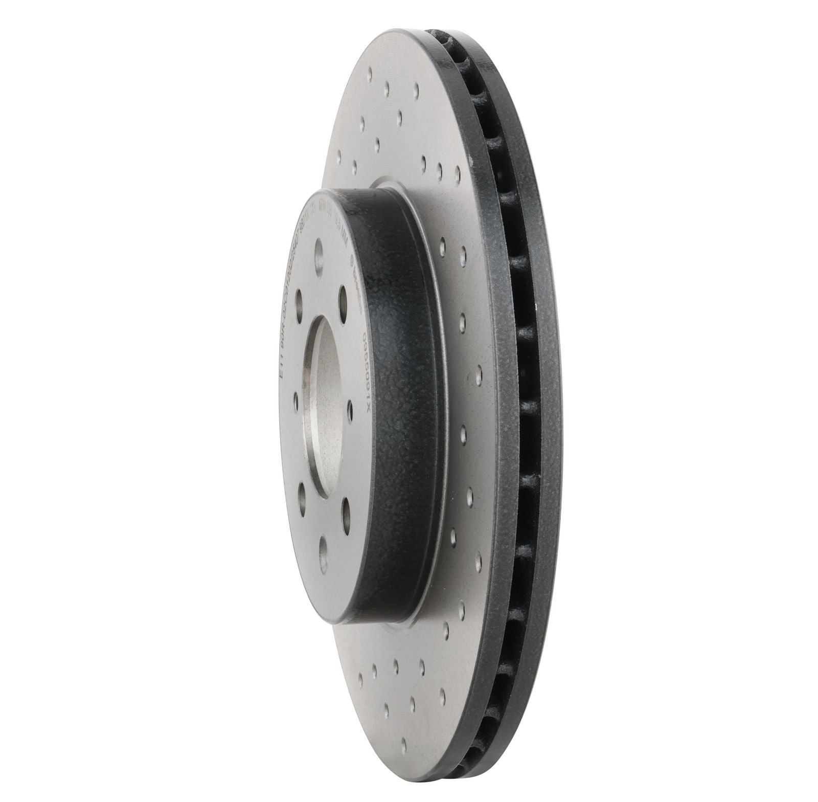 XTRA Drilled Front Disc Brake Rotor - 09.5509.1X_13