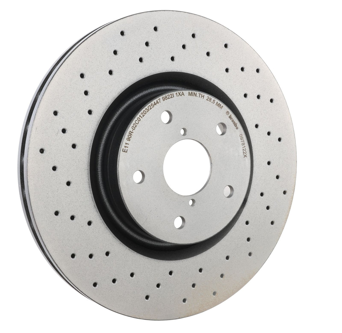 XTRA Drilled Front Disc Brake Rotor - 09.7812.2X_29