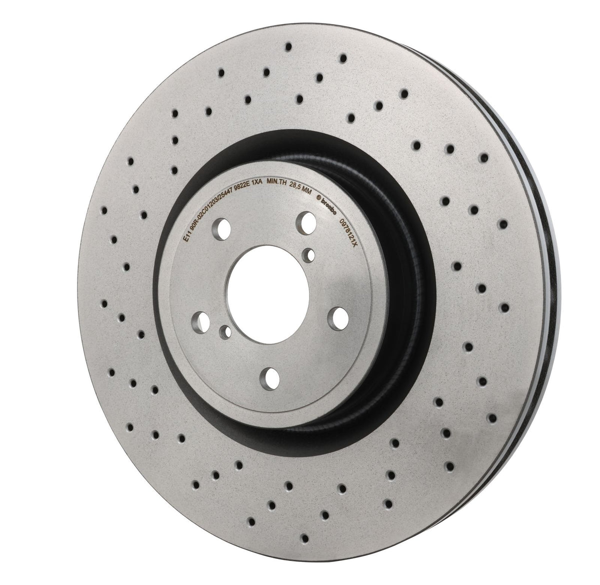 XTRA Drilled Front Disc Brake Rotor - 09.7812.1X_09