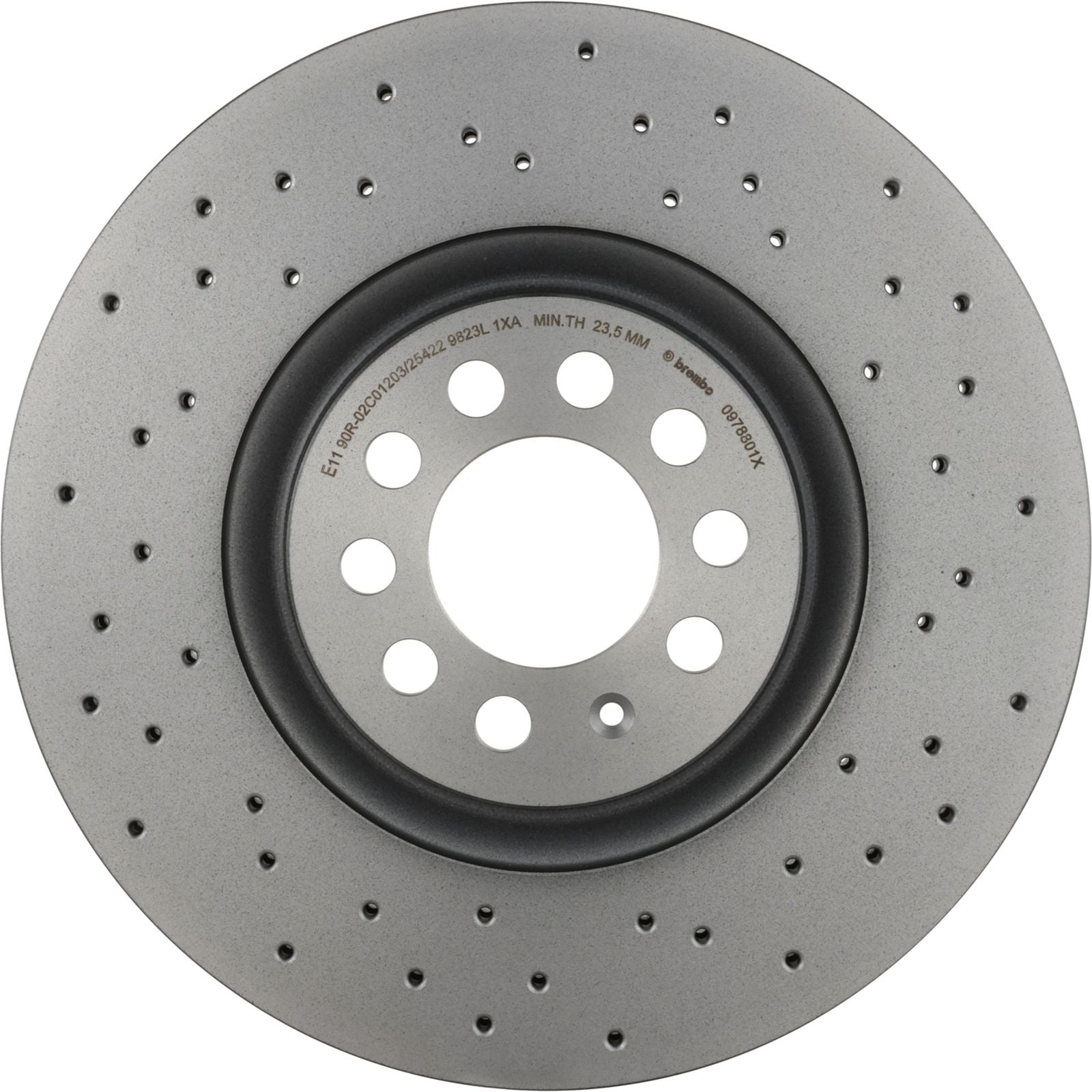 XTRA Drilled Front Disc Brake Rotor - 09.7880.1X_05