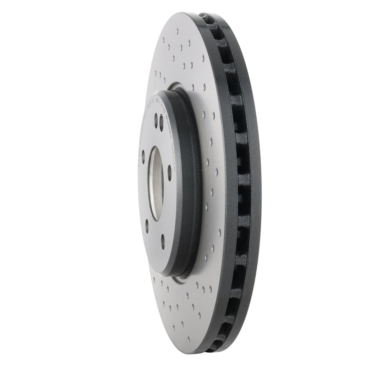 XTRA Drilled Front Disc Brake Rotor - 09.8304.1X_12