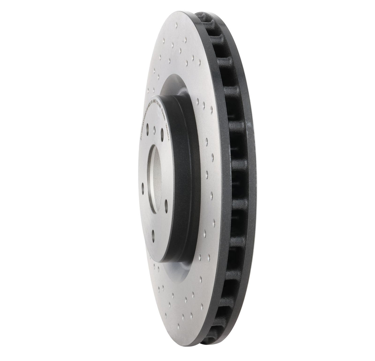 XTRA Drilled Front Disc Brake Rotor - 09.8485.1X_11